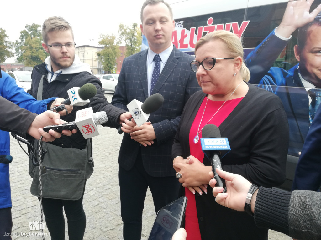 Beata Kempa odwiedziła Toruń