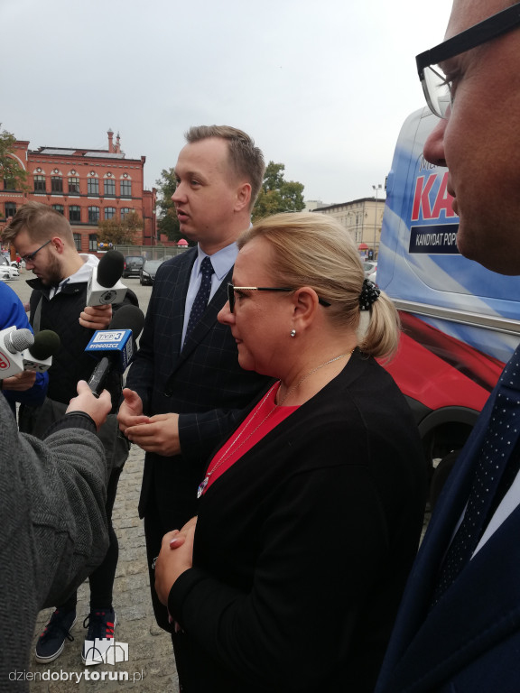 Beata Kempa odwiedziła Toruń