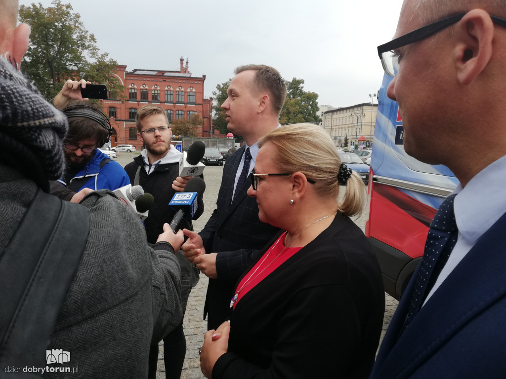 Beata Kempa odwiedziła Toruń