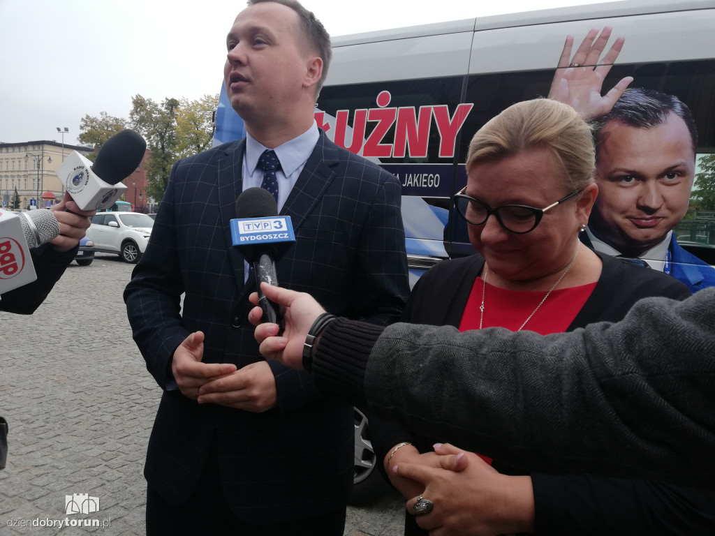 Beata Kempa odwiedziła Toruń