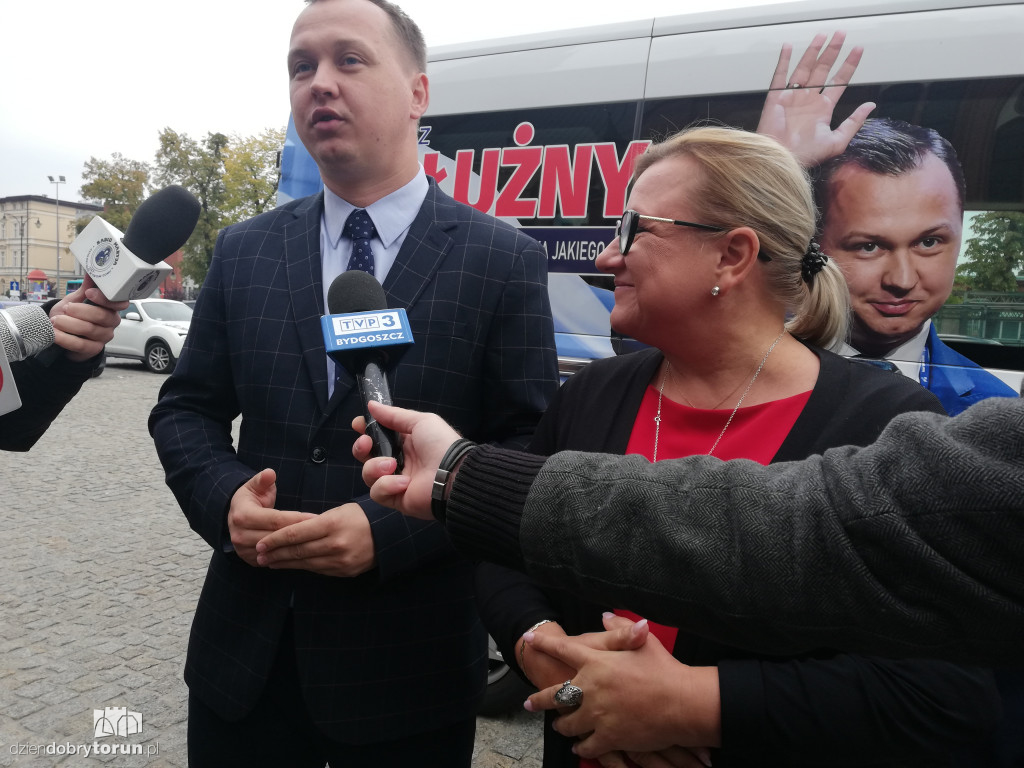 Beata Kempa odwiedziła Toruń