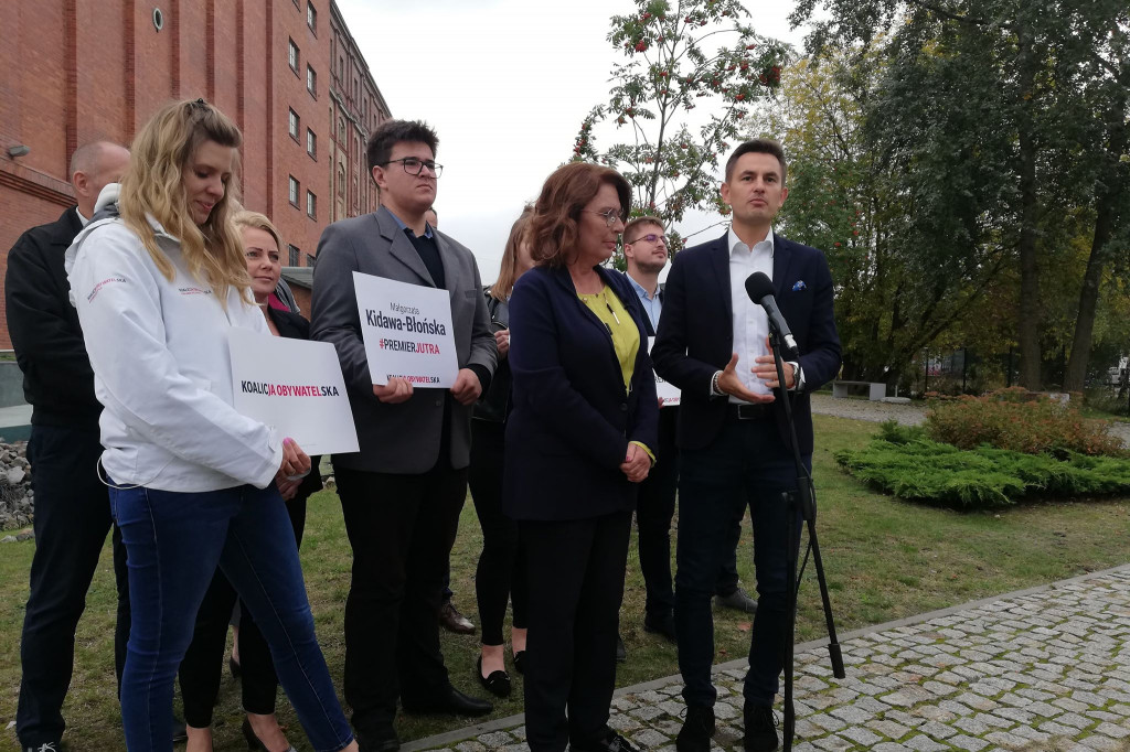 Konferencja prasowa M. Kidawy-Błońskiej