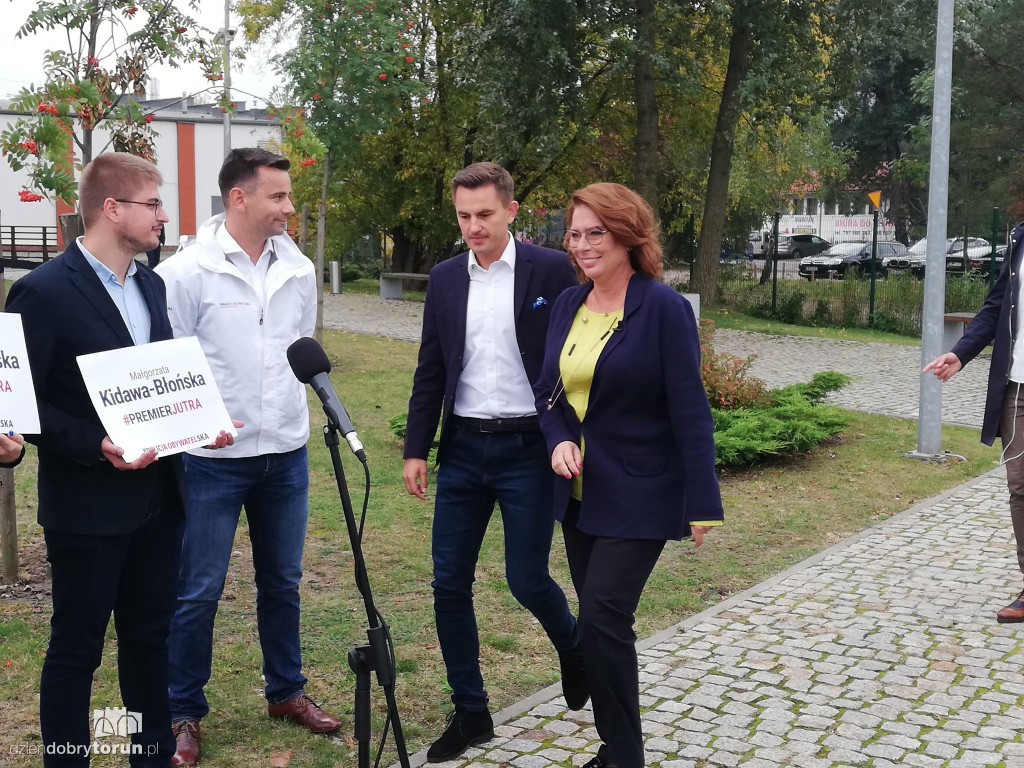 Konferencja prasowa M. Kidawy-Błońskiej