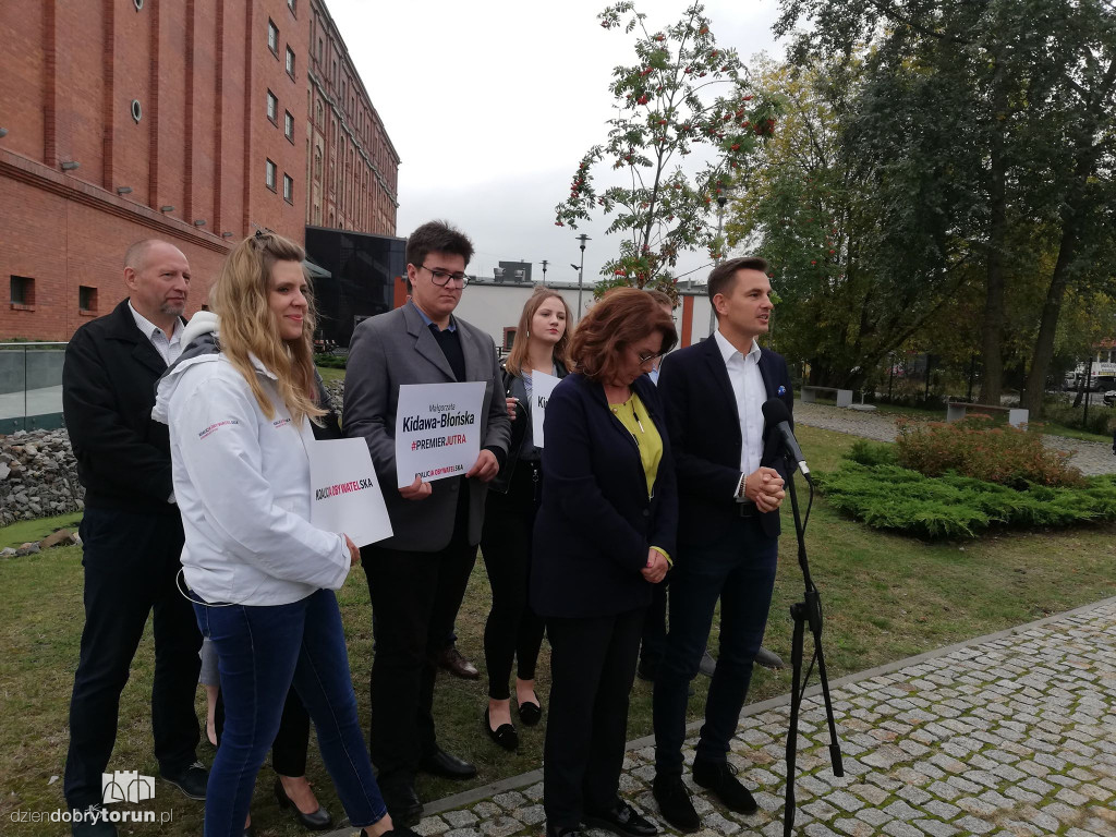 Konferencja prasowa M. Kidawy-Błońskiej