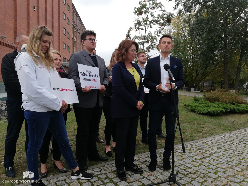 Konferencja prasowa M. Kidawy-Błońskiej