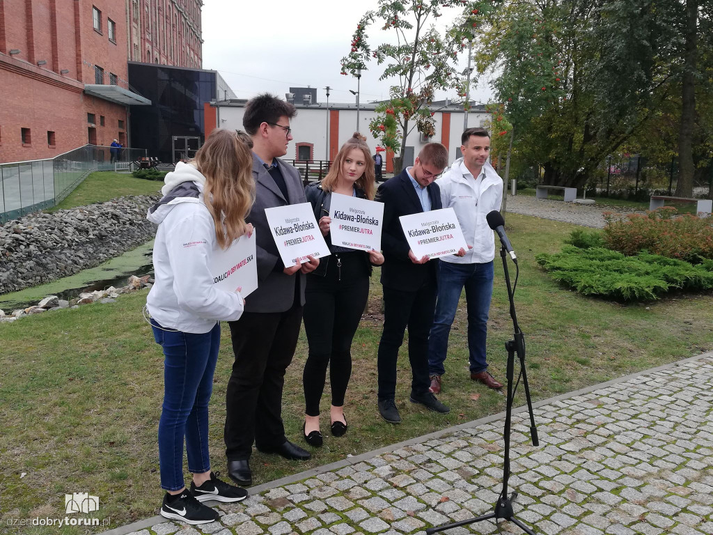 Konferencja prasowa M. Kidawy-Błońskiej