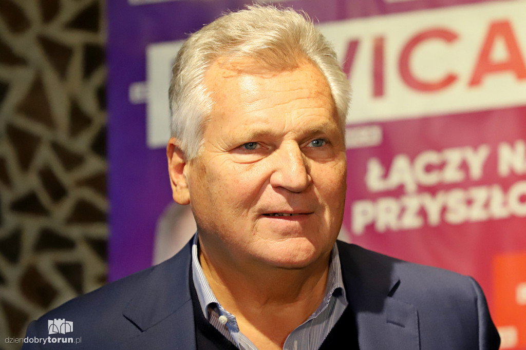 Aleksander Kwaśniewski w Toruniu