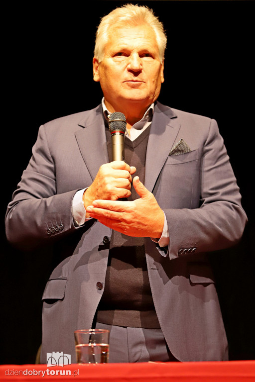 Aleksander Kwaśniewski w Toruniu