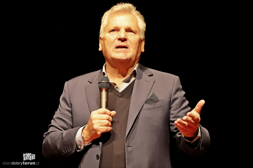 Aleksander Kwaśniewski w Toruniu