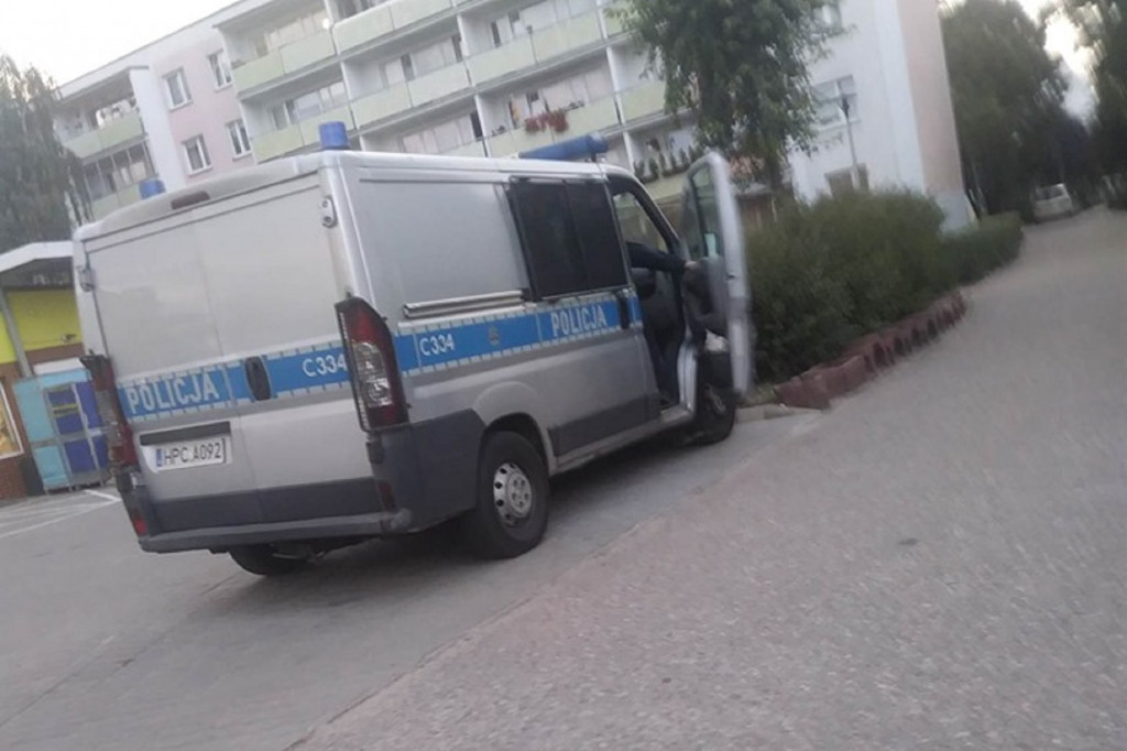 Akcja policji przy Teligi!