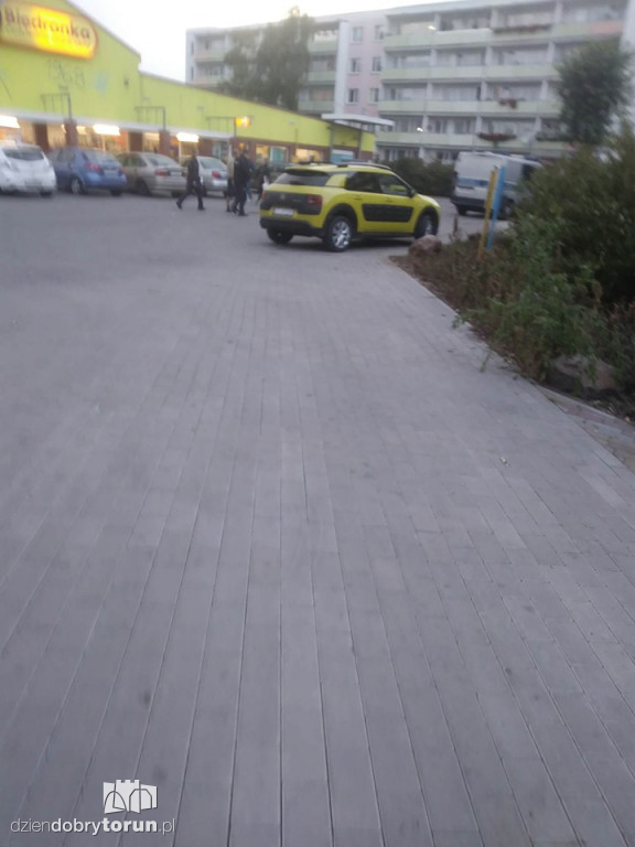 Akcja policji przy Teligi!