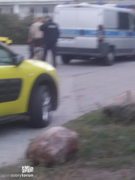 Akcja policji przy Teligi!