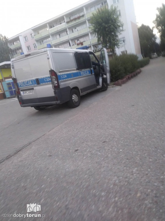 Akcja policji przy Teligi!