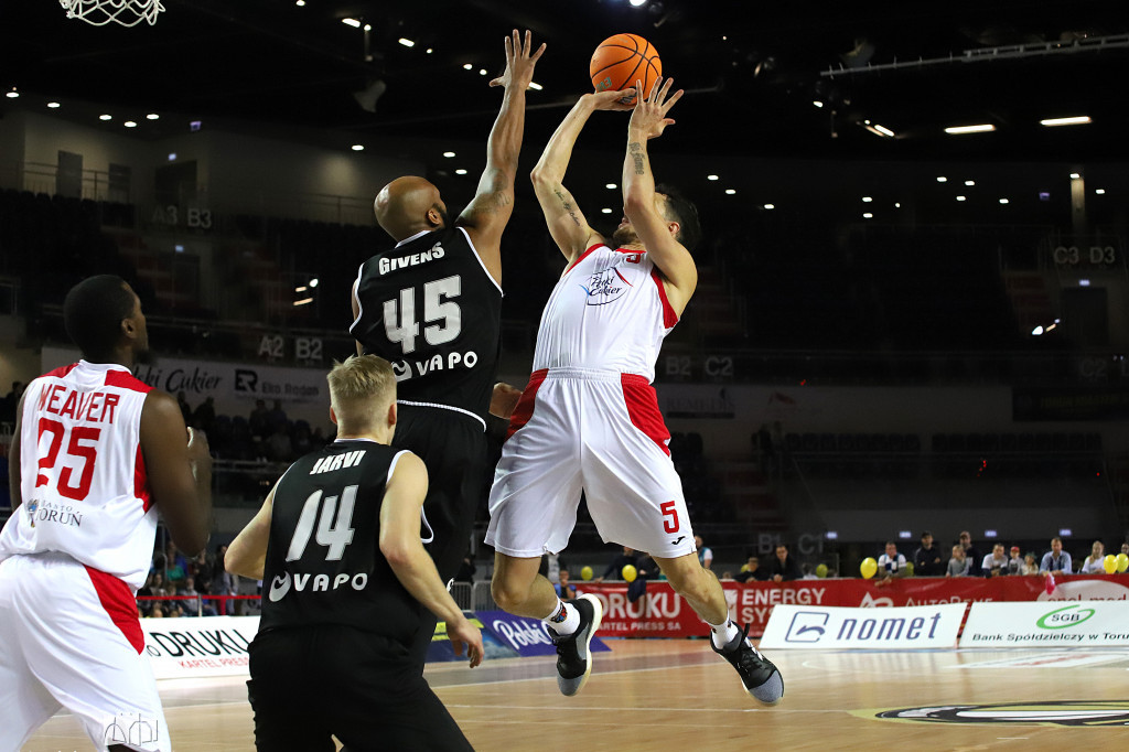 Polski Cukier Toruń 70:58 Karhu Basket Kauhajoki