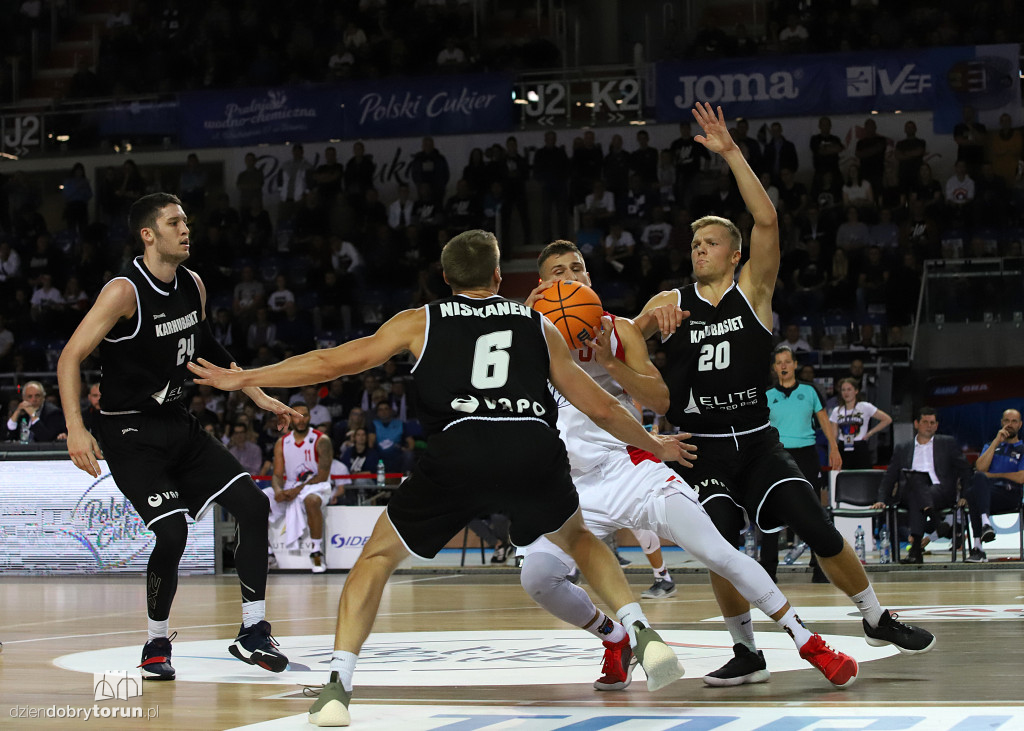 Polski Cukier Toruń 70:58 Karhu Basket Kauhajoki