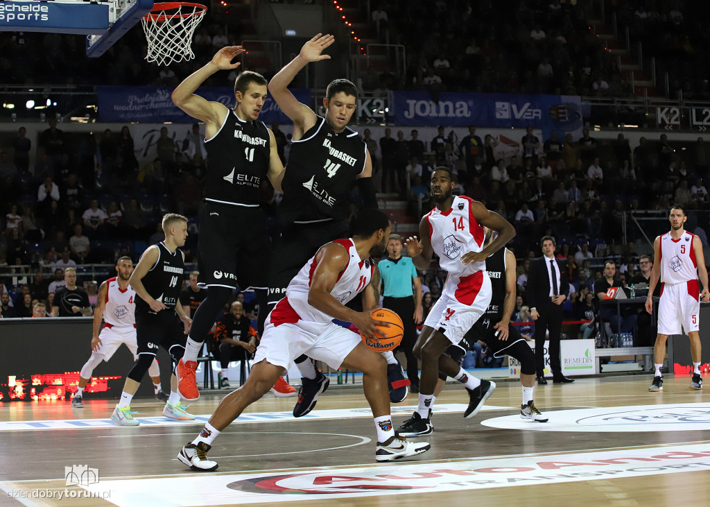 Polski Cukier Toruń 70:58 Karhu Basket Kauhajoki