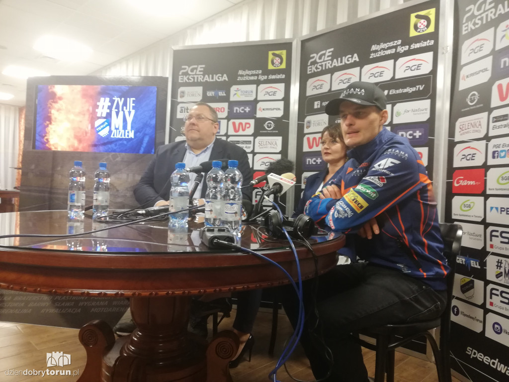 Konferencja klubowych władz KS Toruń