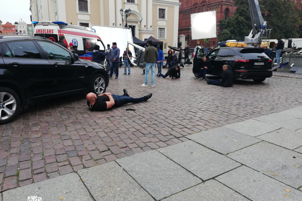 Ekipa Bollywood kręci film na starówce