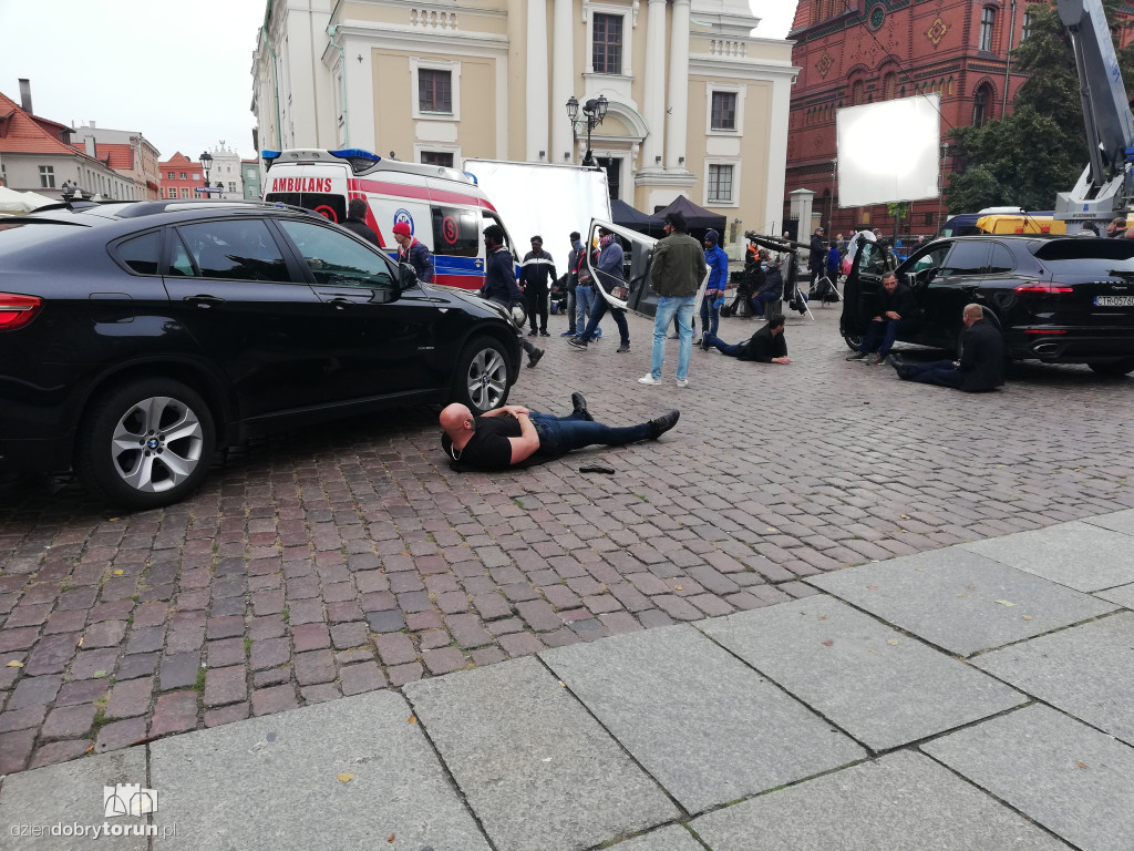 Ekipa Bollywood kręci film na starówce