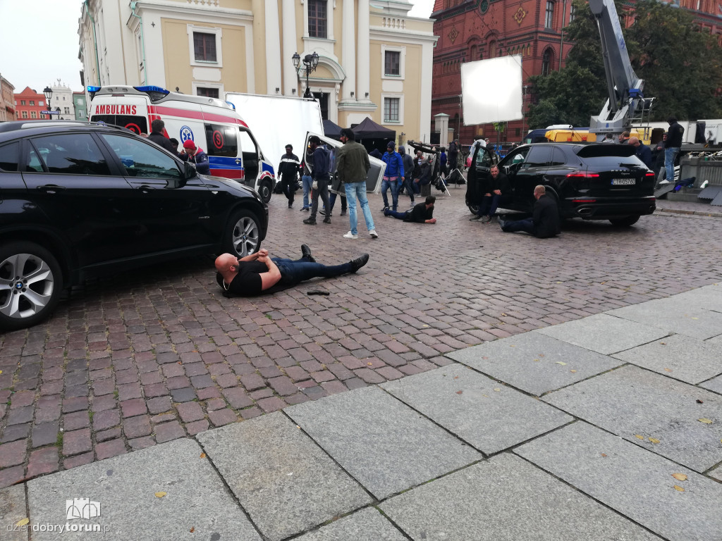 Ekipa Bollywood kręci film na starówce