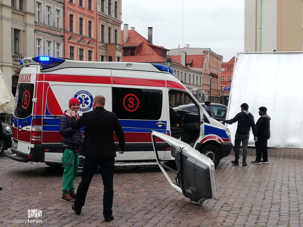 Ekipa Bollywood kręci film na starówce