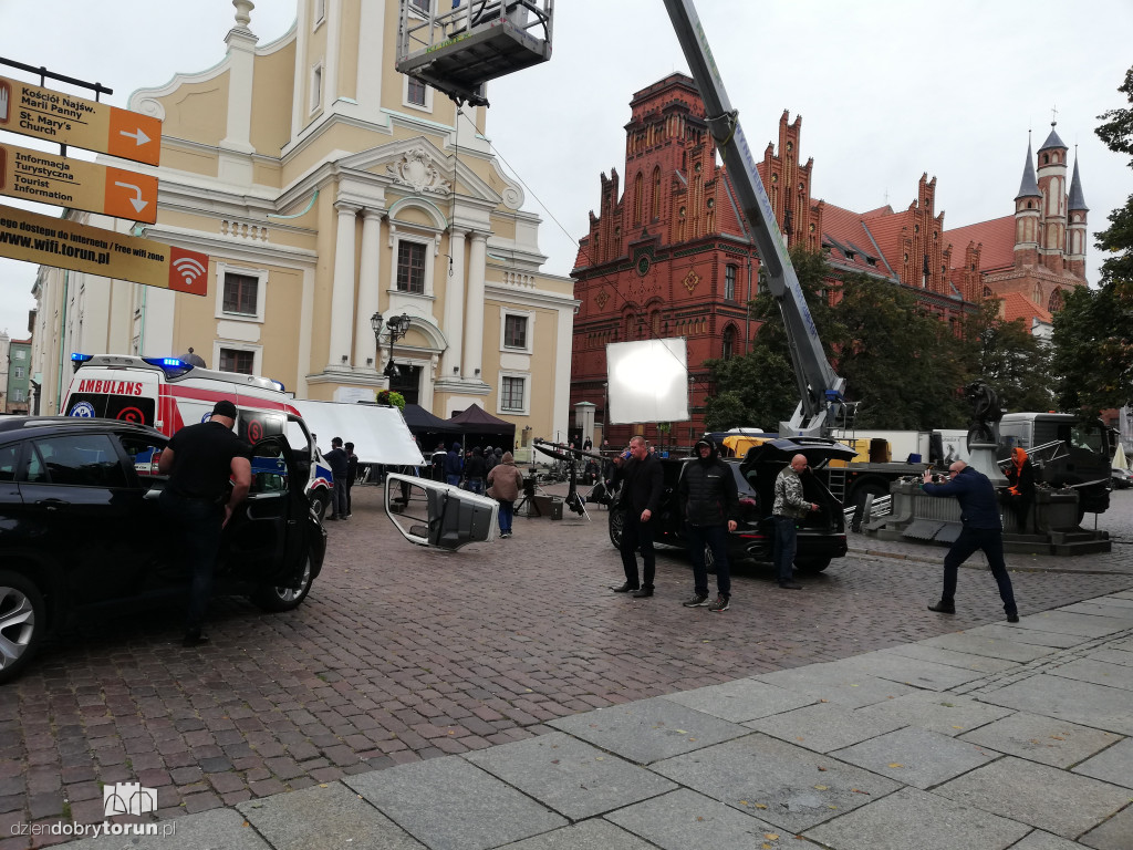 Ekipa Bollywood kręci film na starówce