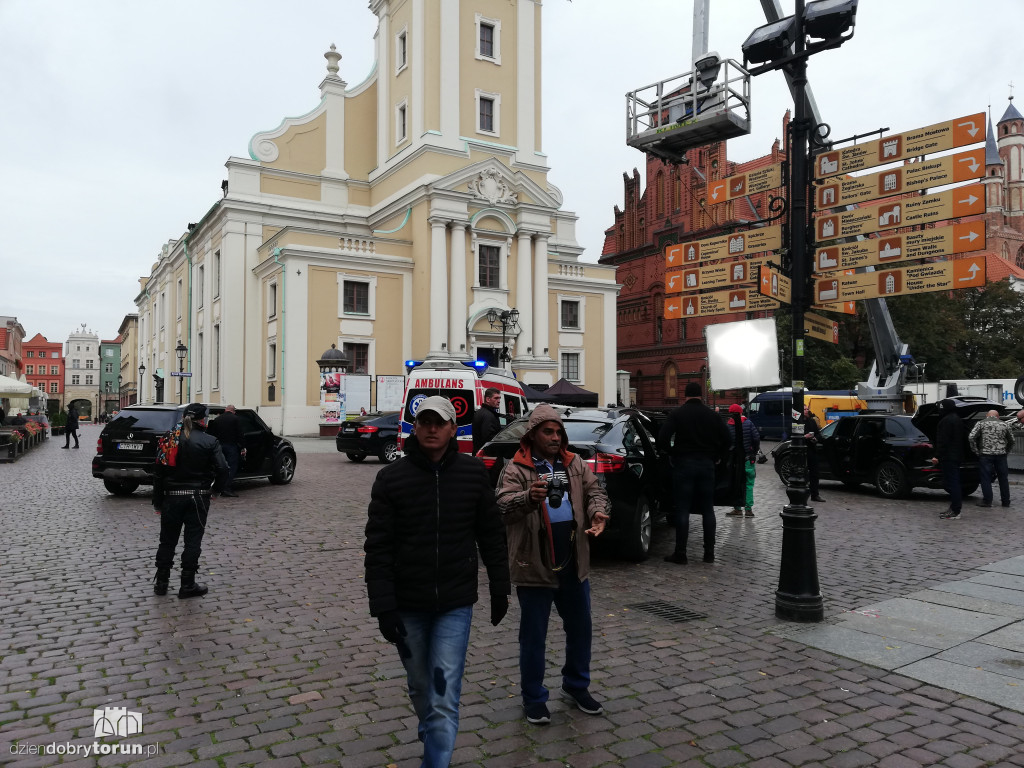 Ekipa Bollywood kręci film na starówce