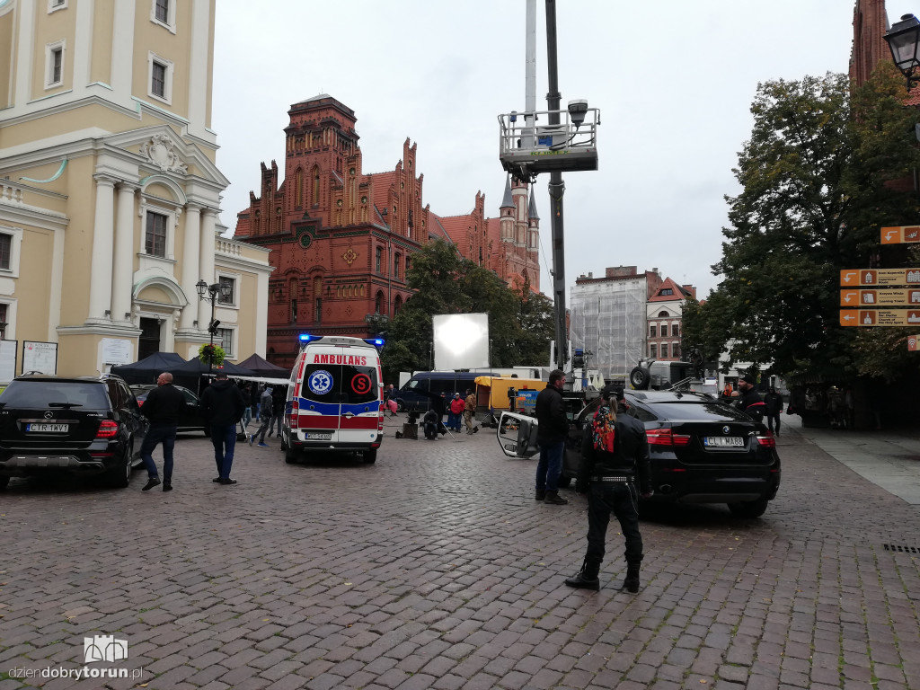 Ekipa Bollywood kręci film na starówce