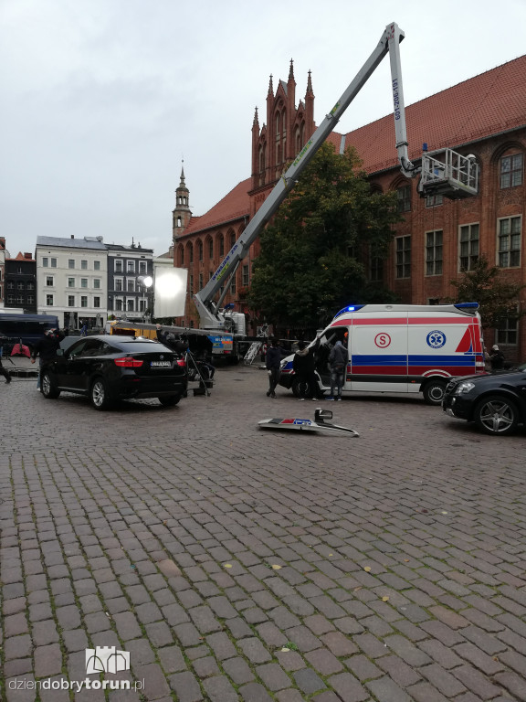 Ekipa Bollywood kręci film na starówce