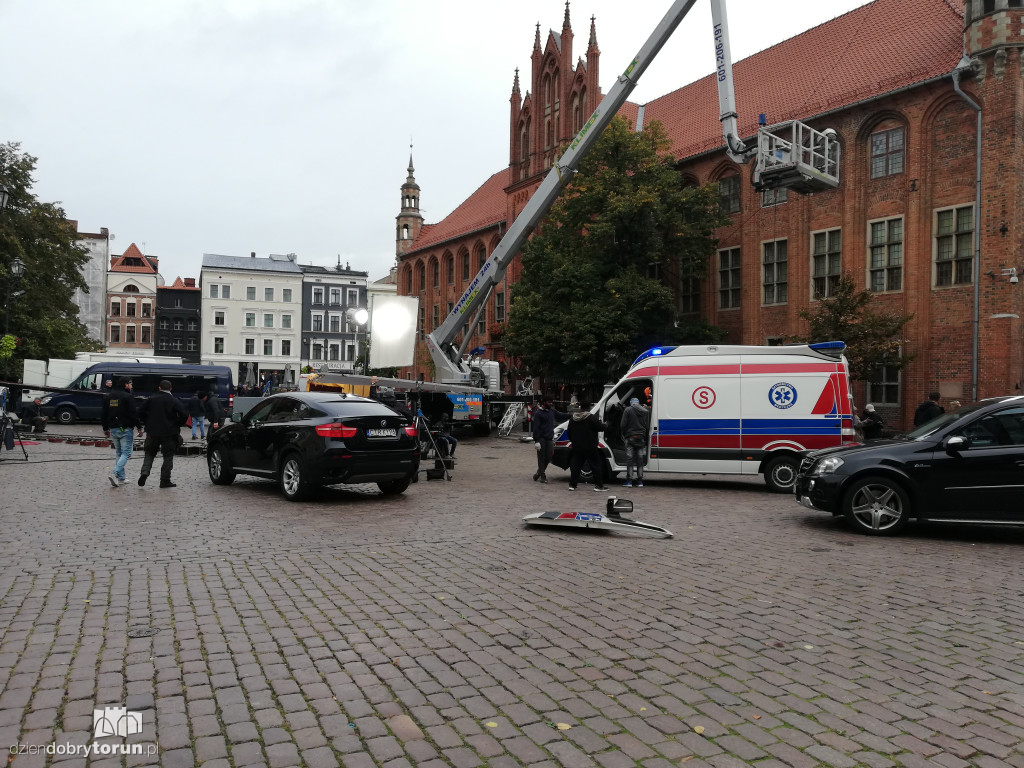 Ekipa Bollywood kręci film na starówce