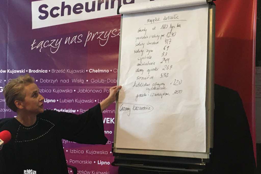 Konferencja Joanny Scheuring-Wielgus