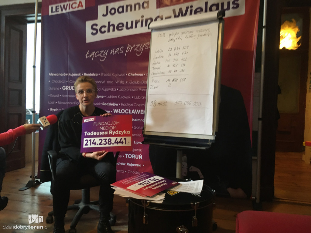 Konferencja Joanny Scheuring-Wielgus