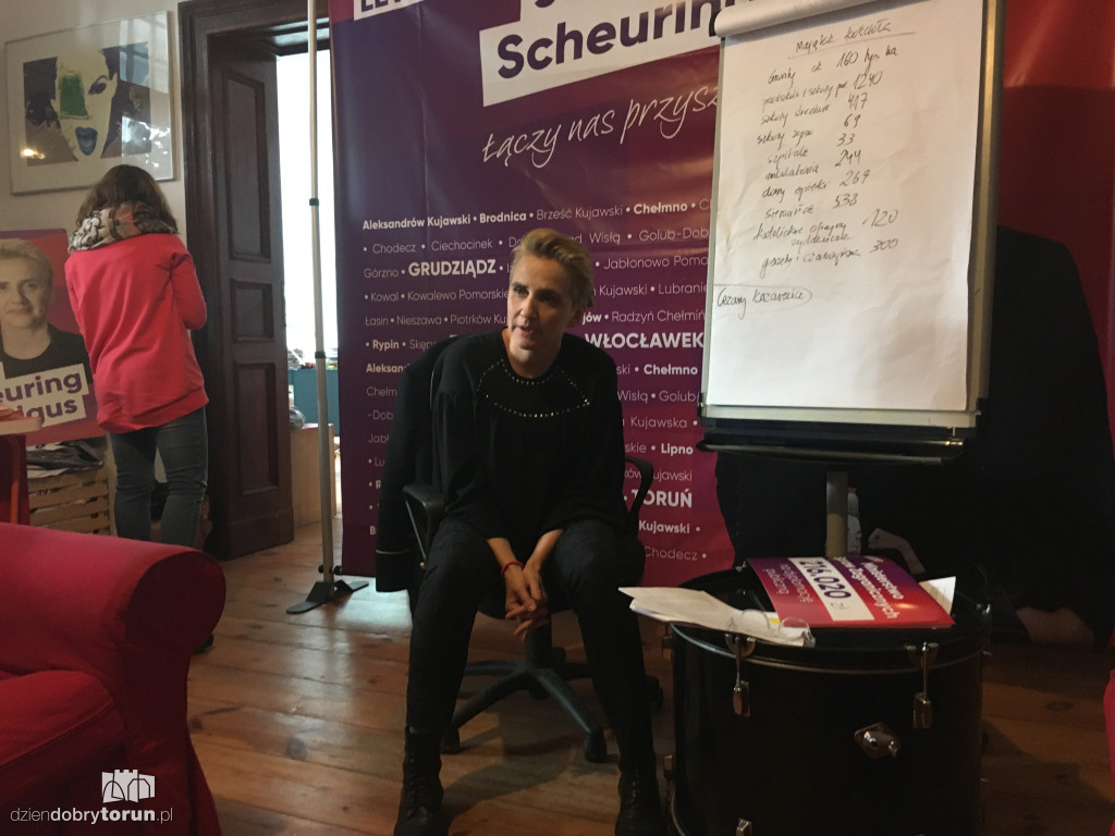 Konferencja Joanny Scheuring-Wielgus