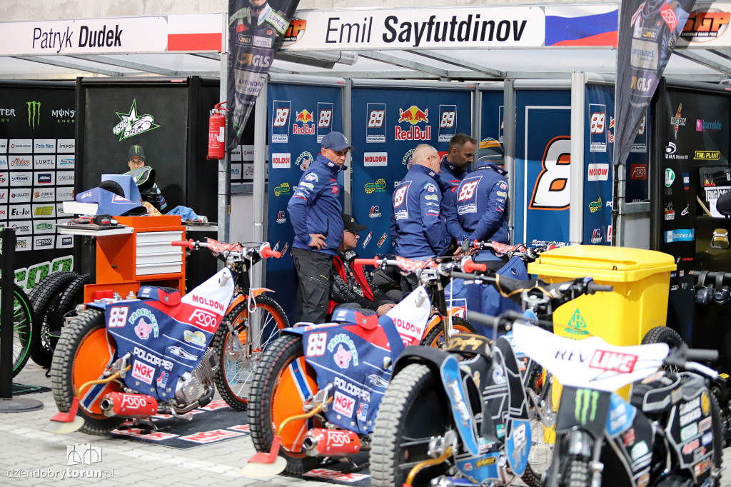 Treningi przed jutrzejszym Speedway GP