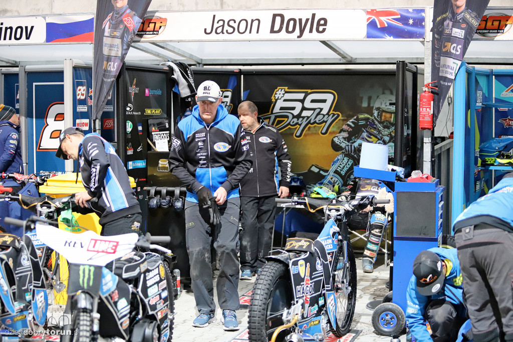 Treningi przed jutrzejszym Speedway GP