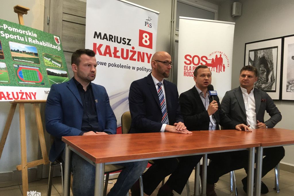 Konferencja Mariusza Kałużnego