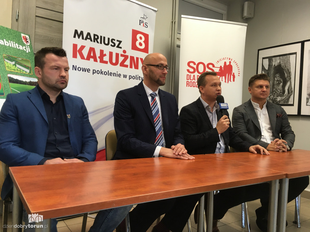 Konferencja Mariusza Kałużnego