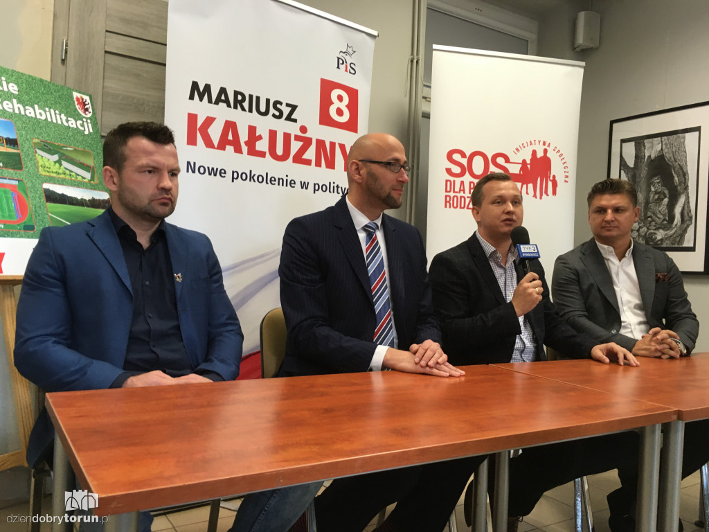 Konferencja Mariusza Kałużnego