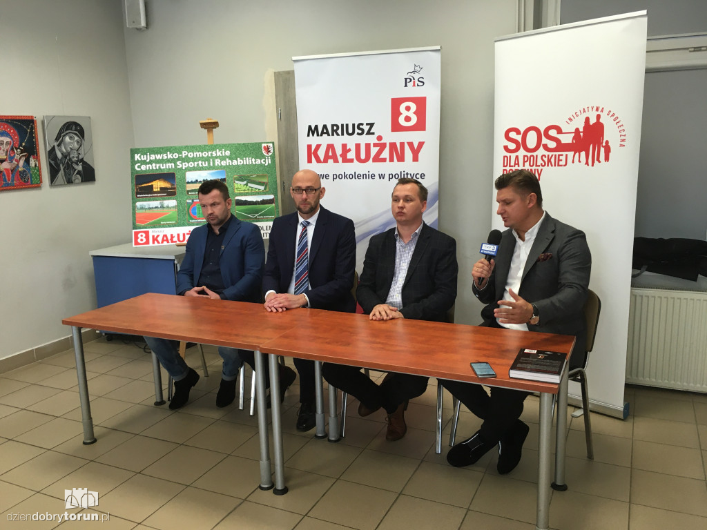 Konferencja Mariusza Kałużnego