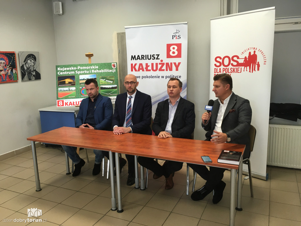 Konferencja Mariusza Kałużnego