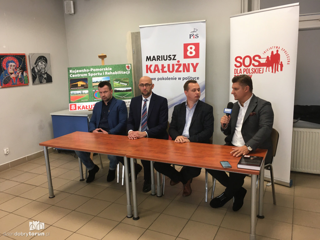 Konferencja Mariusza Kałużnego