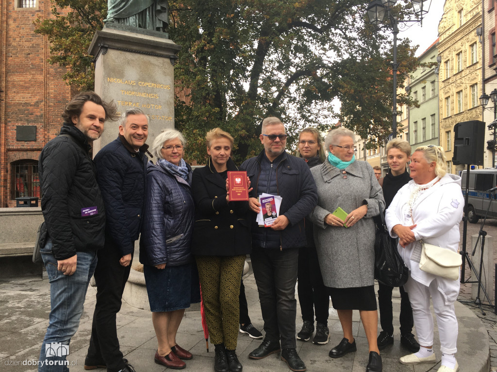 Robert Biedroń w Toruniu