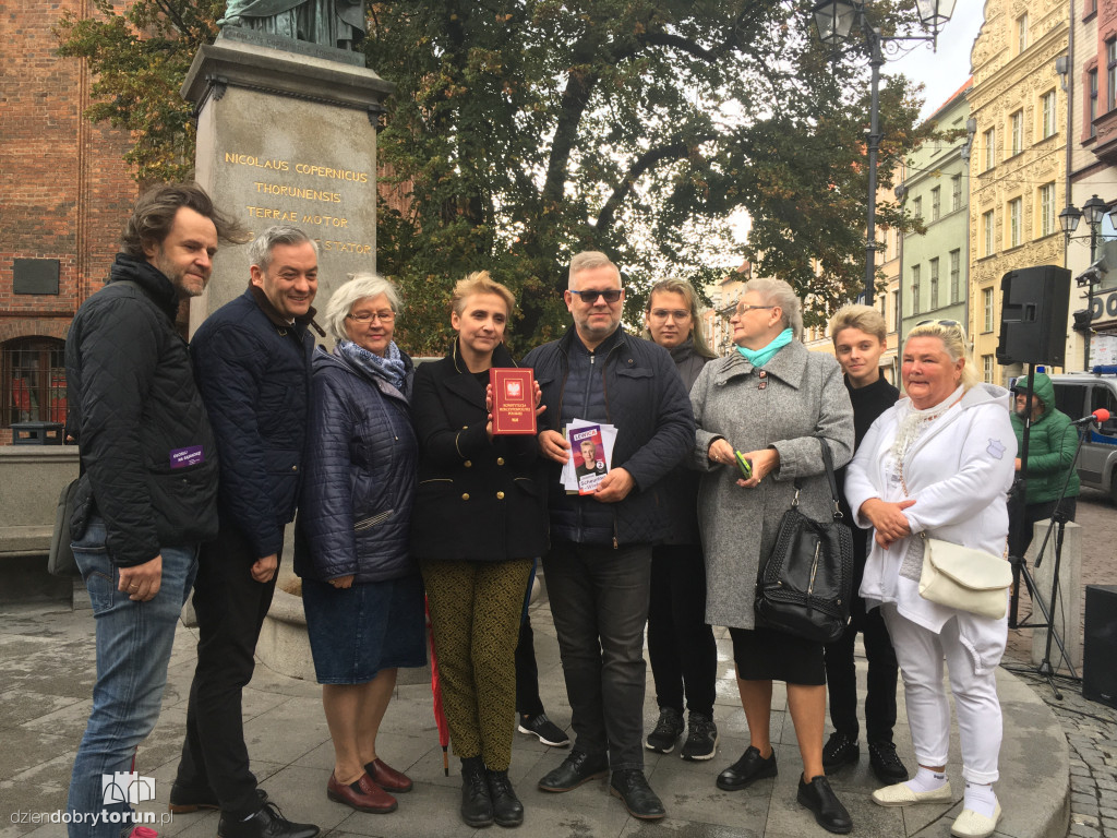 Robert Biedroń w Toruniu