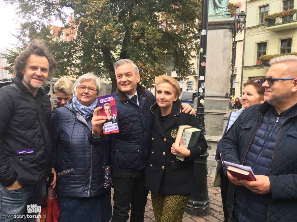 Robert Biedroń w Toruniu