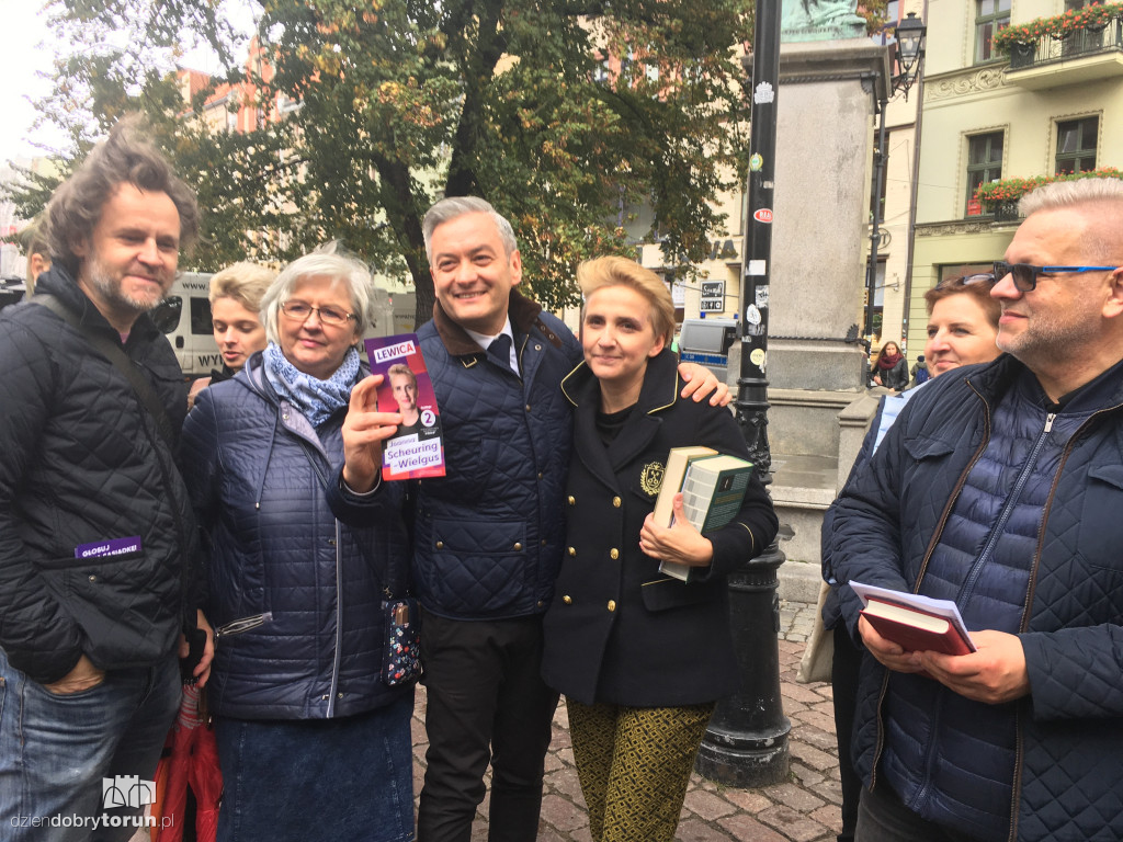 Robert Biedroń w Toruniu
