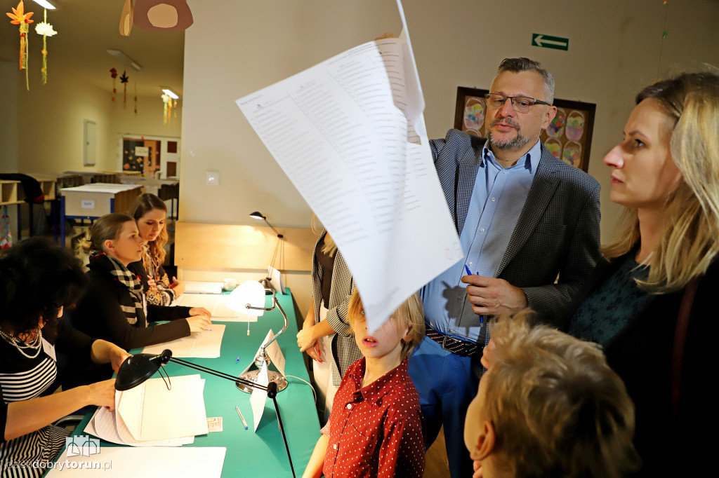 Tomasz Lenz głosował na Bielawach