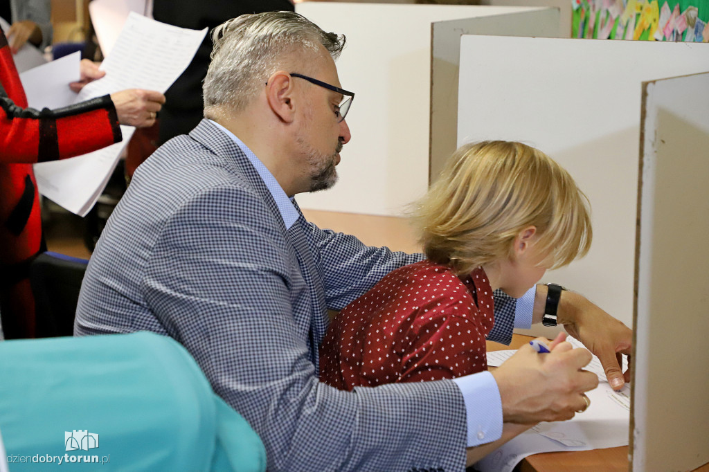 Tomasz Lenz głosował na Bielawach