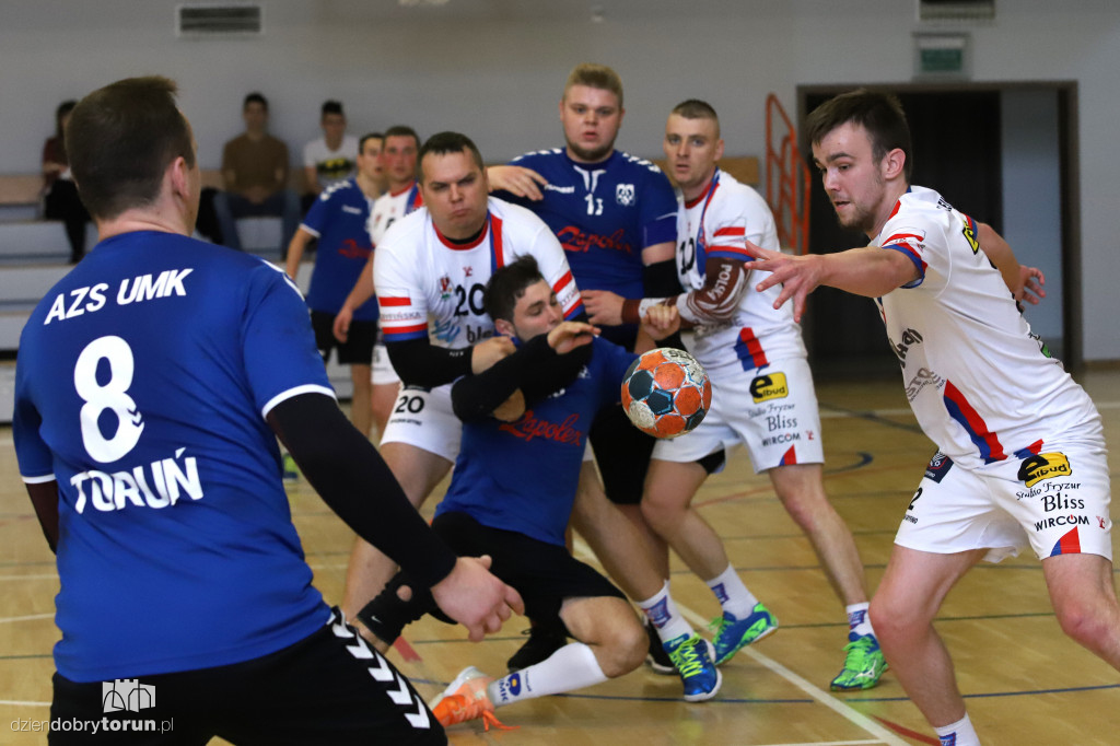 AZS UMK Toruń 23 : 32 KPR Blejkan Gryfino