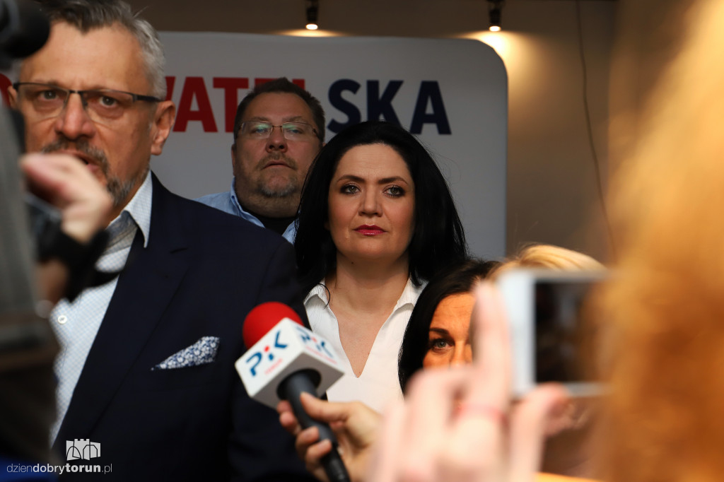 Wieczór wyborczy Koalicji Obywatelskiej
