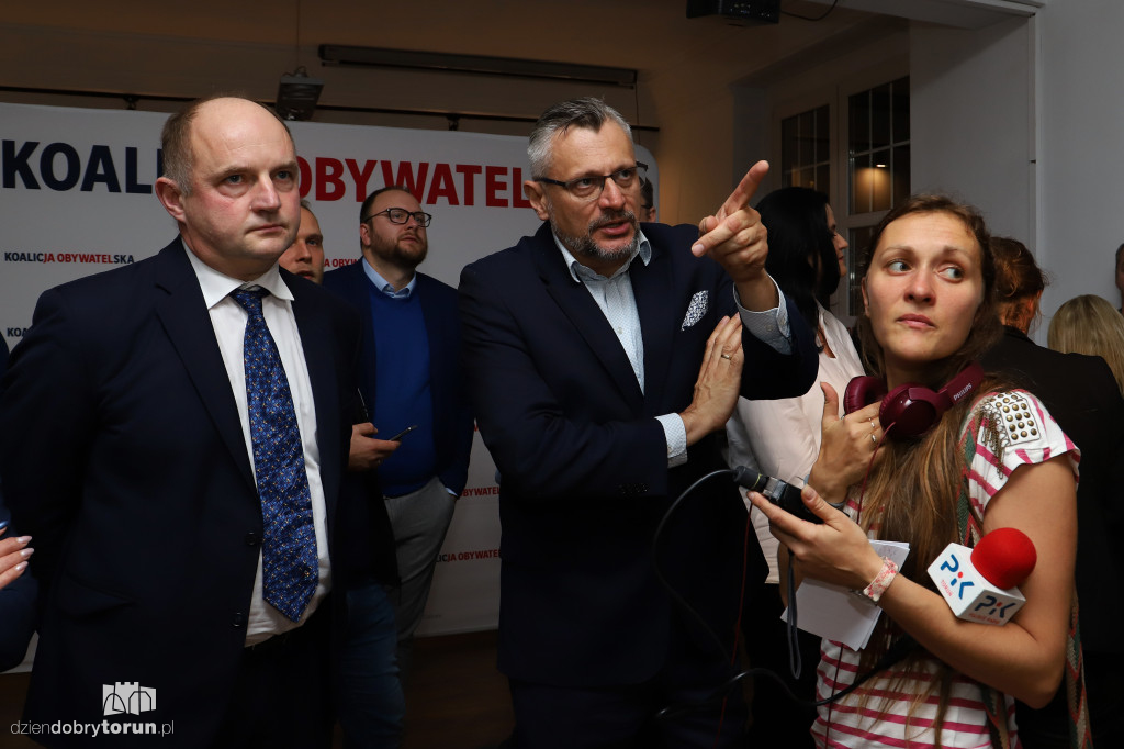 Wieczór wyborczy Koalicji Obywatelskiej